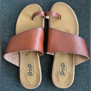 Women’s Brown Sandals Madelena. Size 9